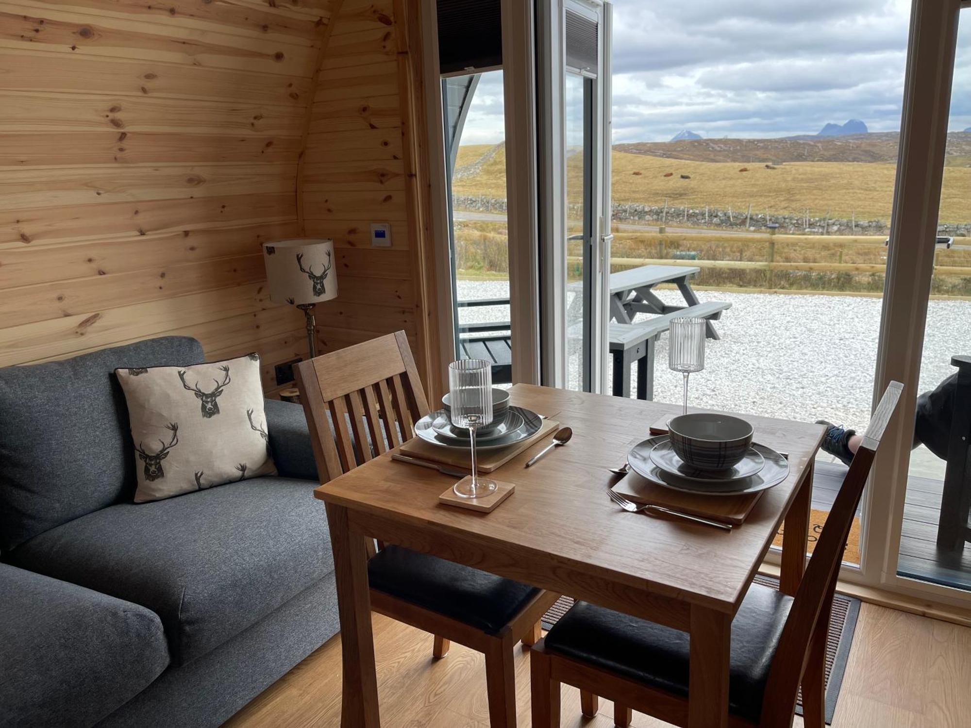 Villa Stoer Pods - Quinag Pod Lochinver Esterno foto