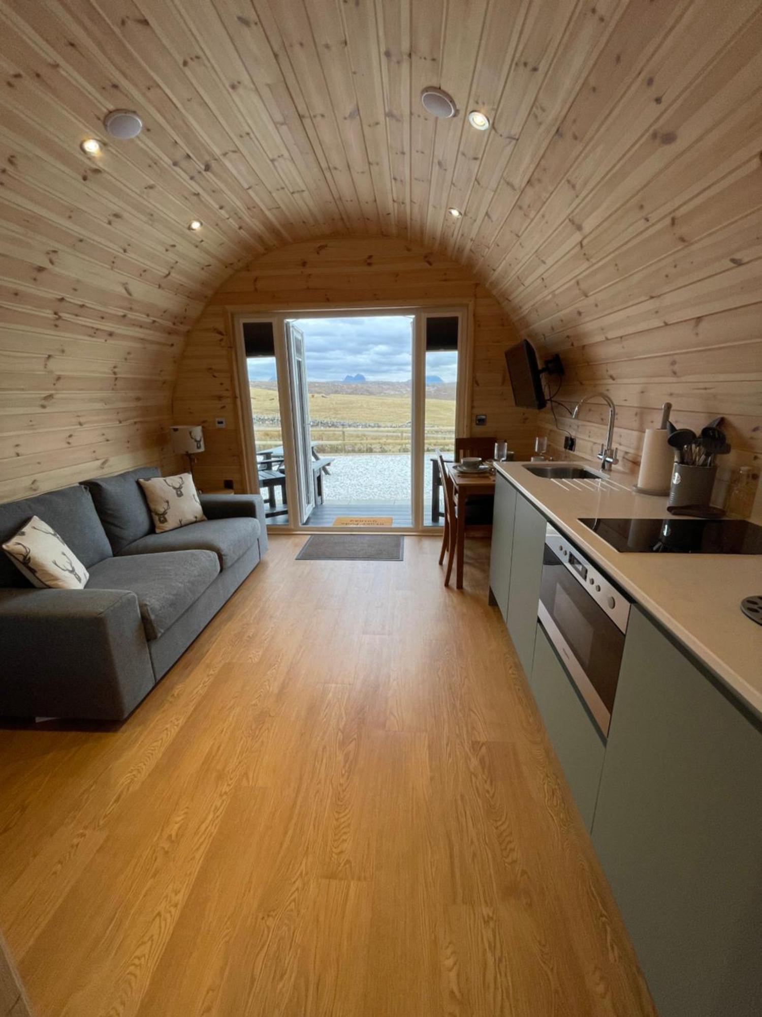 Villa Stoer Pods - Quinag Pod Lochinver Esterno foto