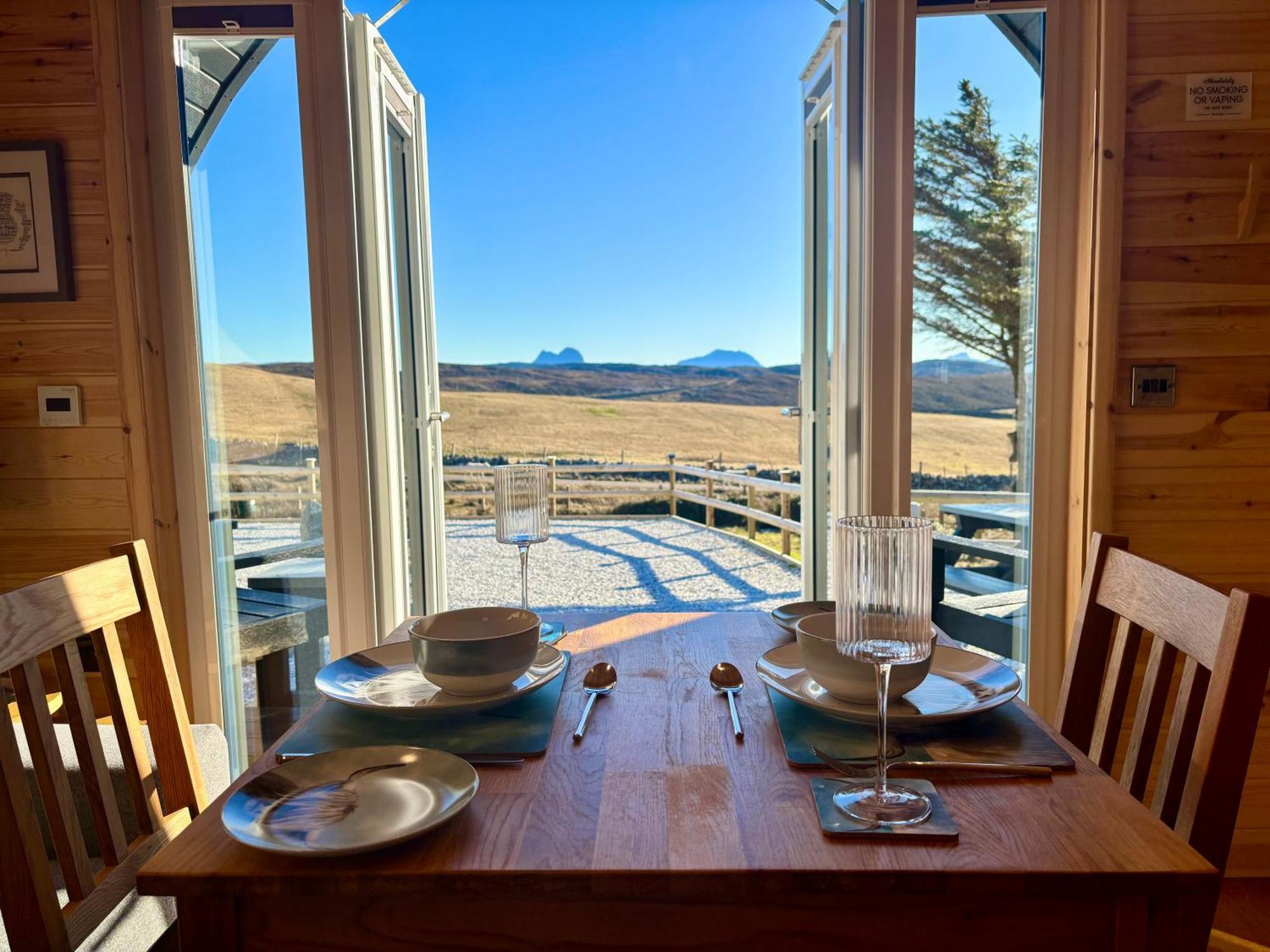 Villa Stoer Pods - Quinag Pod Lochinver Esterno foto